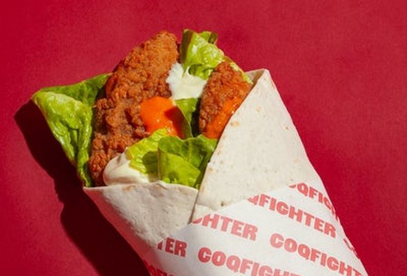 Honey Ginger Buffalo Tornado Wrap