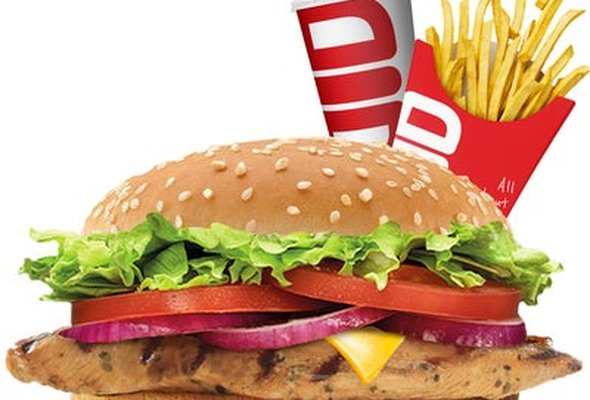 Chicken Grill Burger Meal