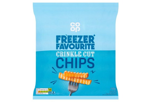 Co-op Crinkle Cut Oven Chips 750g