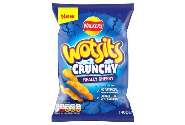 Wotsits Crunchy Cheese 140g