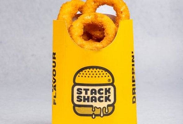Battered Onion Rings (Vegetarian)