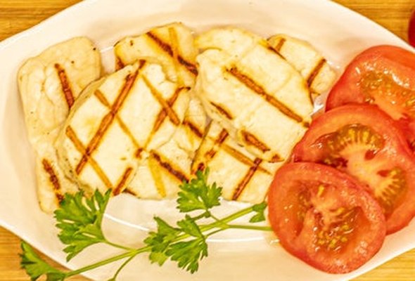 Grilled Halloumi Cheese 🍃