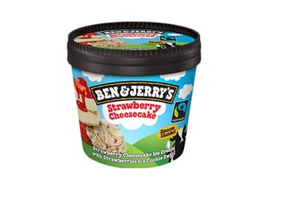 Ben &  Jerrys Strawberry Cheesecake 😍