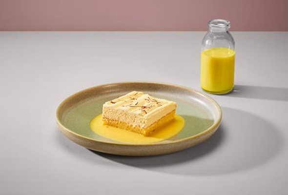 Saffron Milk Cake