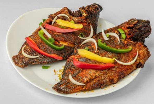 Tilapia Feast - with Fried Plantain