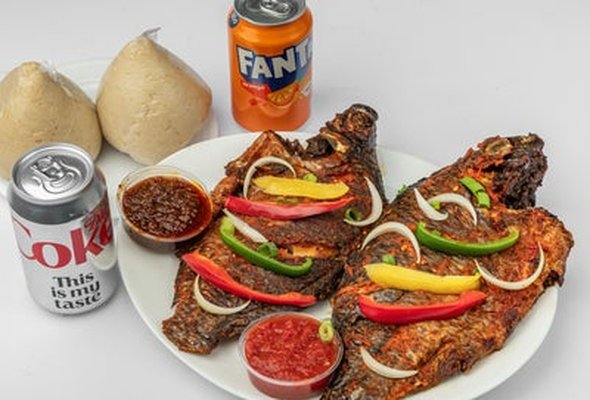 Tilapia Feast - with Banku