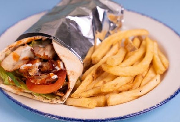 Chicken Gyros Flatbread