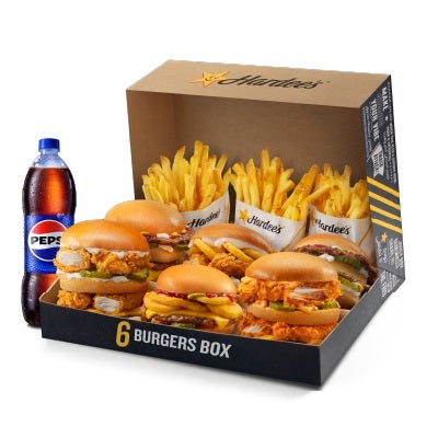 6 Burger Box