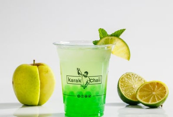 Limbu Pani with Popping Sour Apples Bubbles