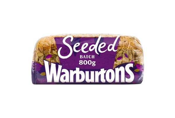 Warburtons Batch Original Seeded Bread 800g