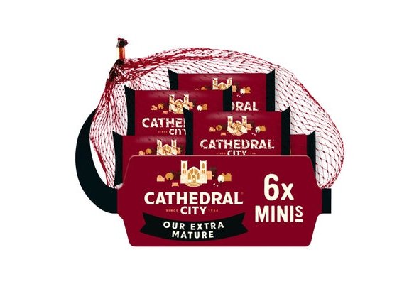 Cathedral City Our Extra Mature Cheddar 6 x 20g