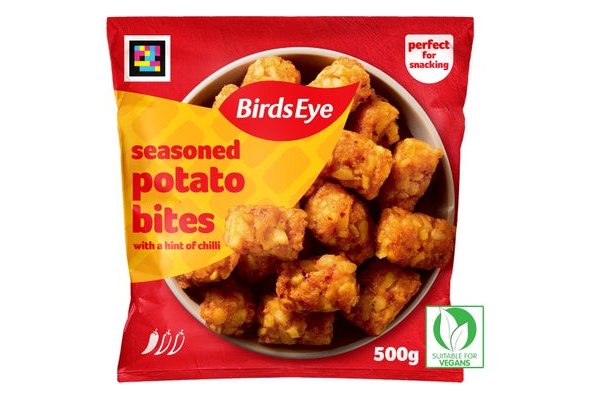 Birds Eye Seasoned Potato Bites 500g