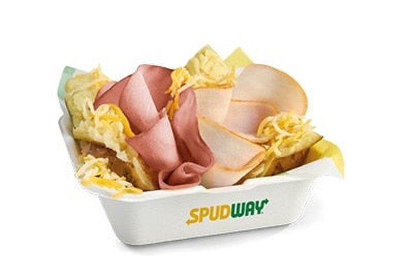 Turkey Ham, Turkey Breast & Cheese Jacket Potato