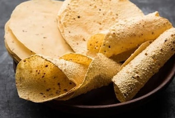 Plain Papadums