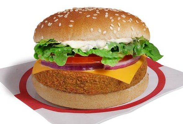 Veggie Burger (with Mayonnaise)