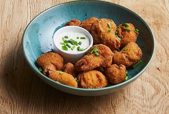 BREADED MUSHROOMS (V)