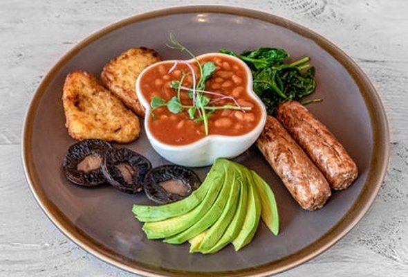Rustic's Vegan Breakfast