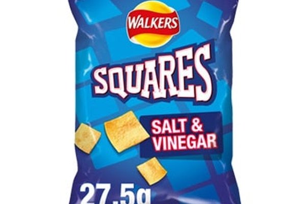 Walkers Squares Salt & Vinegar