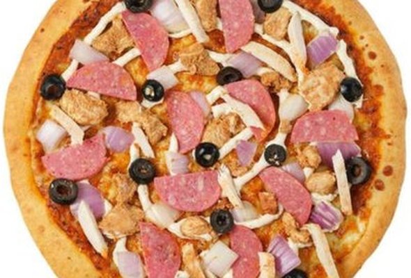 Cheesy Chicken Pizza