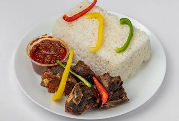 Plain Rice & Meat Stew