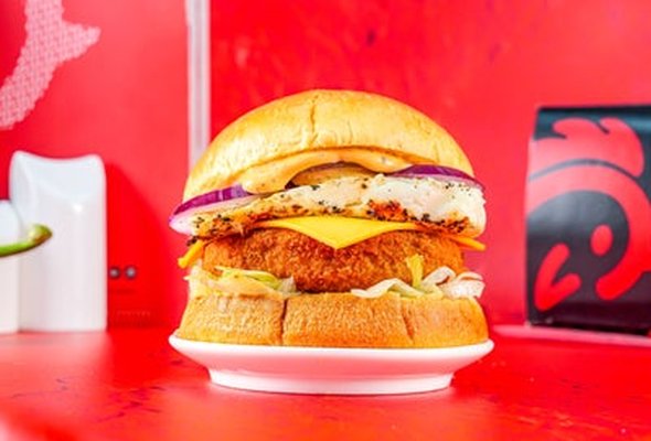 Veggie Monster Burger.