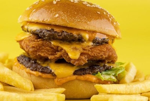 The Smash Chick + Fries