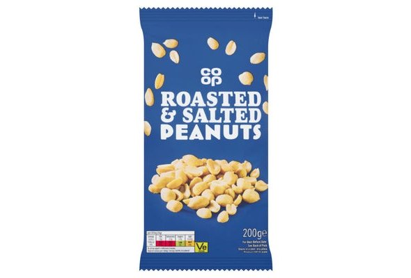 Co-op Roasted & Salted Peanuts 200g