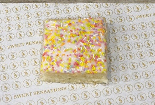 Old School Retro Sprinkle Cake