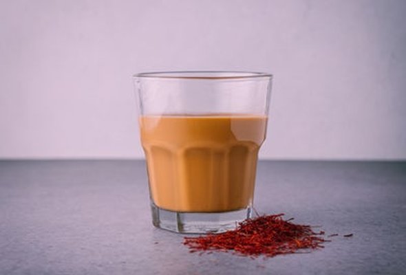 Karak Chaii with Saffron