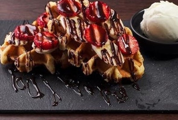 Fat Desserts Supreme Waffle