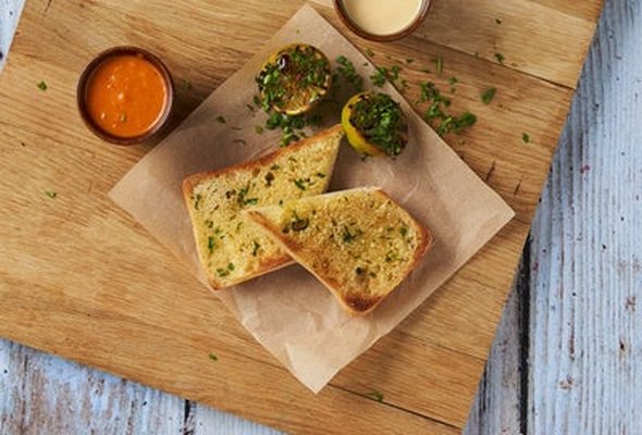 Garlic ciabatta bread