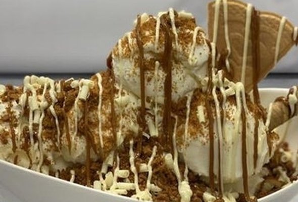 Lotus Biscoff Sundae