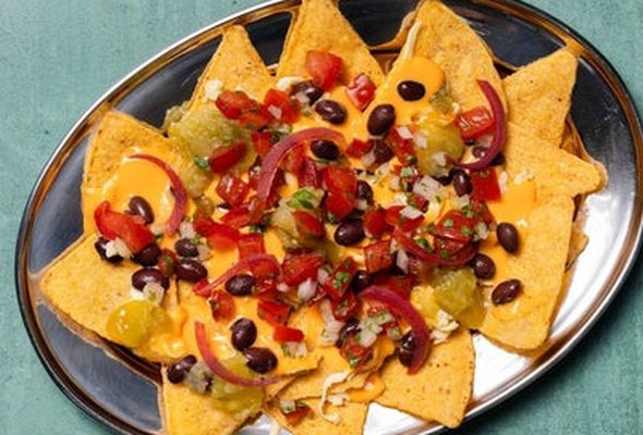 Veggie Loaded Nachos