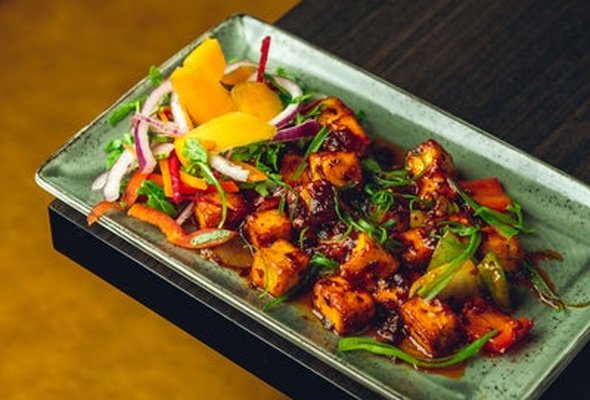 Plant Based Chicken Szechuan🌶️