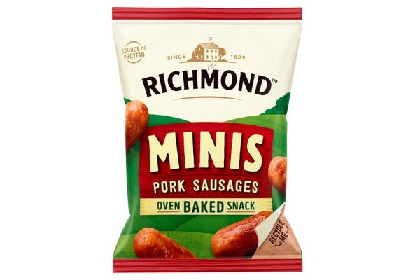 Richmond Minis Pork Sausages 63g