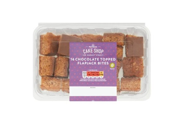 Morrisons Chocolate Topped Flapjacks 16pk