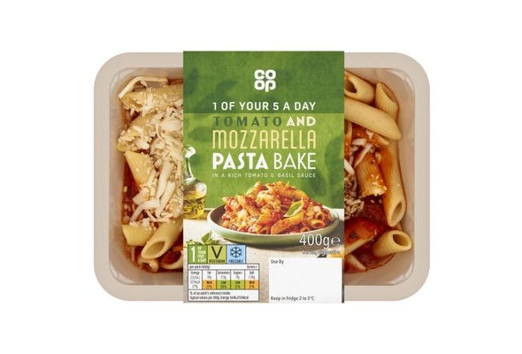 Co-op Tomato & Mozzarella Pasta Bake 400g