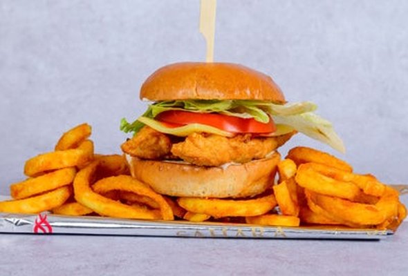 Mini Chicken Burger Meal