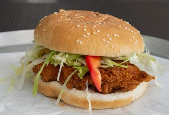 Hot Spicy Chicken Burger