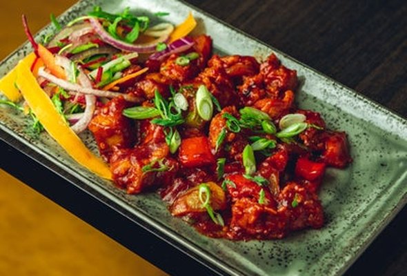 Plant Based Chilli Chicken