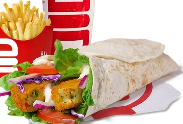 Veggie Wrap (with Mayonnaise) MEAL