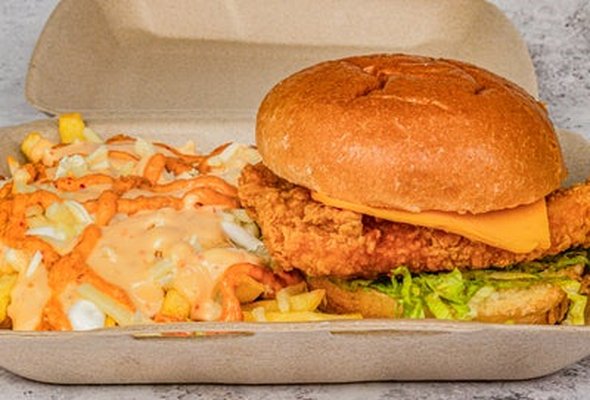 1: Chicken Burger Loaded Box