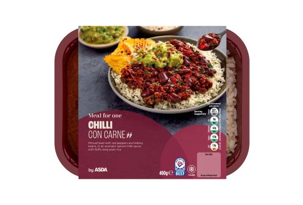 Asda Meal for One Chilli Con Carne 400g