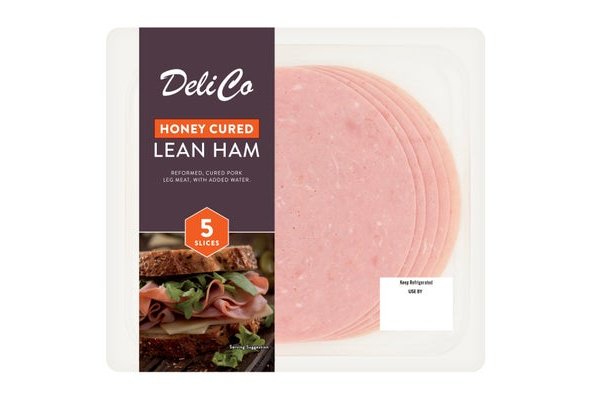 Deli Co 5 Honey Cured Lean Ham Slices 90g