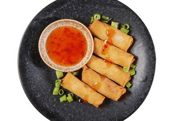 5 Veg Spring Rolls (V)
