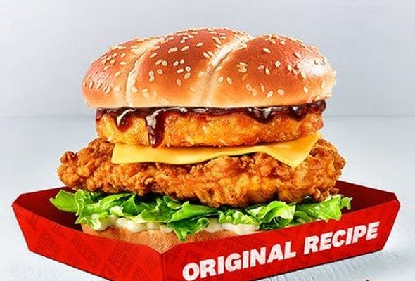 BBQ Fillet Tower Burger