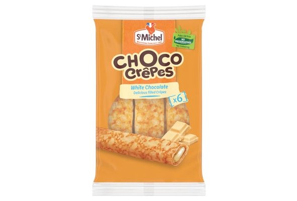 St Michel 6 White Chocolate Choco Crêpe 180g