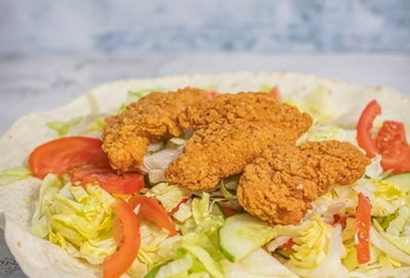 Chicken Goujon Wrap