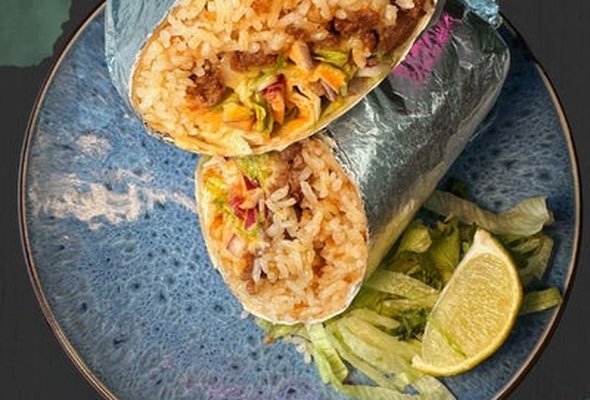 Fully-Loaded Beef Sisig Burrito