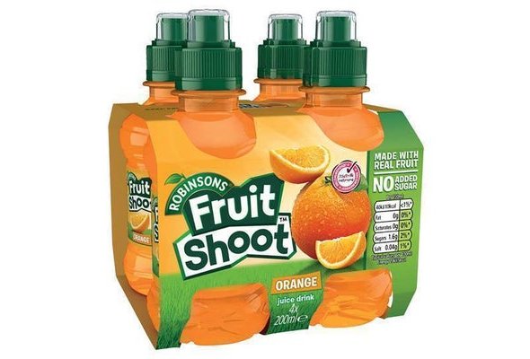 Fruitshoot Orange 200ml 4pk